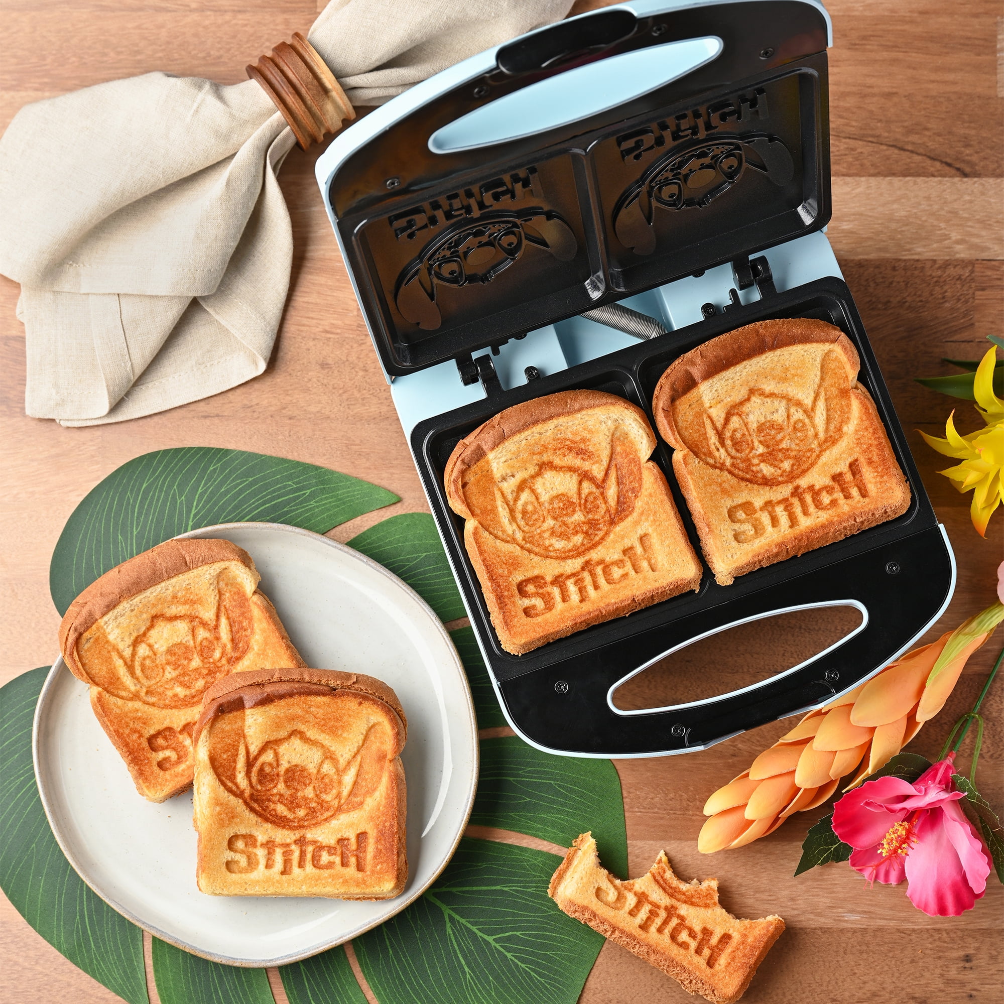 Disney, Sandwich Maker, Dual Sandwich Machine, Easy to Clean