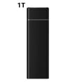 thumbnail image 1 of Unidad de disco duro USB 3.1 Unidad de estado sólido para computadora portátil externa Estuche SSD de metal portátil, Negro, 1TB, 90G Yuarrent EL002140-01B, 1 of 2