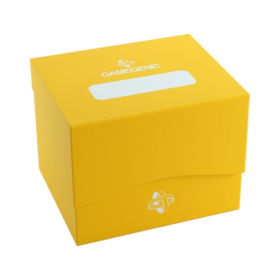 Gamegenic - Side Holder 100 Card Deck Box: XL Yellow
