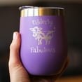 thumbnail image 3 of Bevvee Insulated Wine Tumbler 12 oz Udderly Fabulous Gifts for Wine Lovers Tumblers, 3 of 4