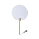 thumbnail image 2 of Abanico redondo Abanico en blanco Abanico lacado Abanico redondo Abanico en blanco Abanico redondo Abanico diy Abanico de papel de arroz Abanico lacado Abanico en blanco especial, 2 of 6