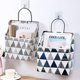 thumbnail image 4 of 2pcs Wall Hanging Storage Bag, Waterproof Over The Door Closet Organizer With Metal Frame, Stylish Hanging Pocket Linen Cotton Pouch Box Containers F, 4 of 4