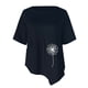 thumbnail image 4 of Moda Mujer Verano Casual Manga Corta Cuello Redondo Estampado Blusa Camiseta Wmkox8yi bvn1296, 4 of 4