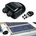 thumbnail image 2 of Roof Top Solar Panel Double Cable Entry Gland Box Motorhome Camper Boat, 2 of 7