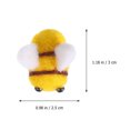 thumbnail image 2 of 25 piezas de adornos de abejas de fieltro de lana, encantadoras manualidades de abejas para hacer tú mismo, ropa, sombreros y accesorios., 2 of 7