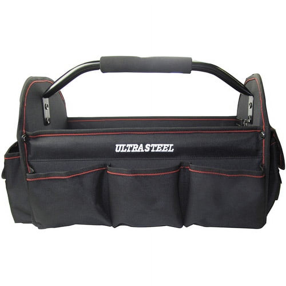 Ultra Steel 16 inch Open Tote Tool Storage and 12 inch Bag