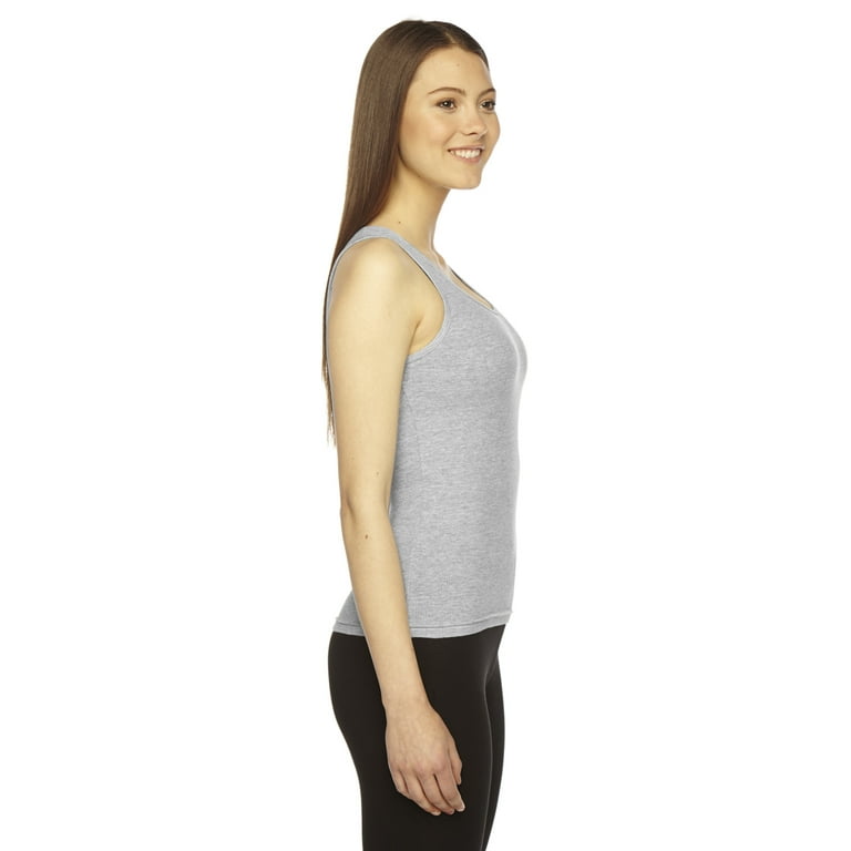 American Apparel Ladies Rib Boy Beater Tank-AM3308 - Walmart.com