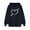 Black, variant on POTETI Hoodies for Women Plus Size Casual Long Sleeve Hooded Sweatshirts Pullover Tops