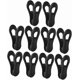 thumbnail image 1 of 10pcs Coat Hanger Clothes Hanger Clips Nonslip Hangers Multipurpose Hanger Pants Rack Hanger Clothes Finger Clips Pants Hanger, 1 of 4