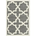 thumbnail image 2 of SAFAVIEH Chatham CHT732D Handmade Dark Grey / Ivory Rug, 2 of 10