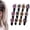 Multicolor, variant on 8 PCS Braided Hair Clips for Women Sparkling Crystal Stone Braided Hair Clip with 3 Small Clips