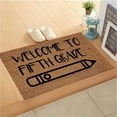 thumbnail image 3 of JeashCHAT Welcome Mat Fifth Grade Pencil Pattern Doormat for Classroom and Teachers' Office Entrance, Teacher Gifts, School Door Mat, 24 x 16 Inch, 3 of 6