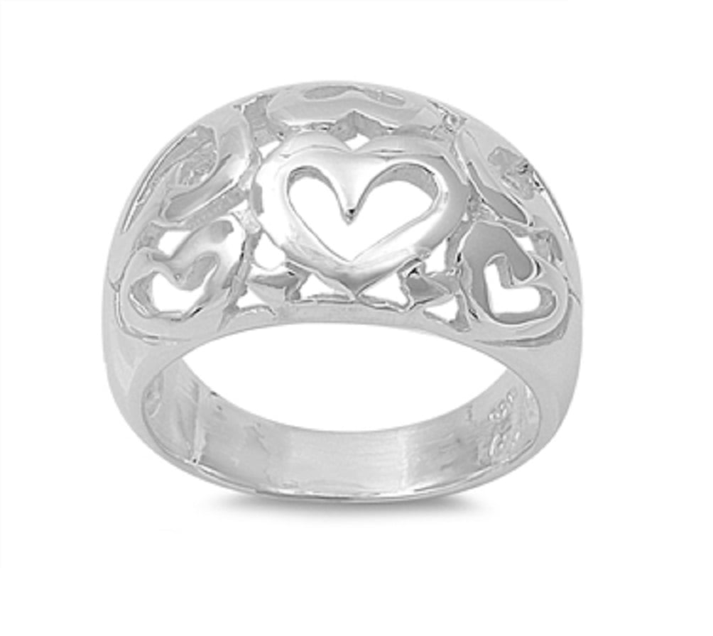 Comes in Colors CloseoutWarehouse 925 Sterling Silver Eternal Flame Filigree Ring