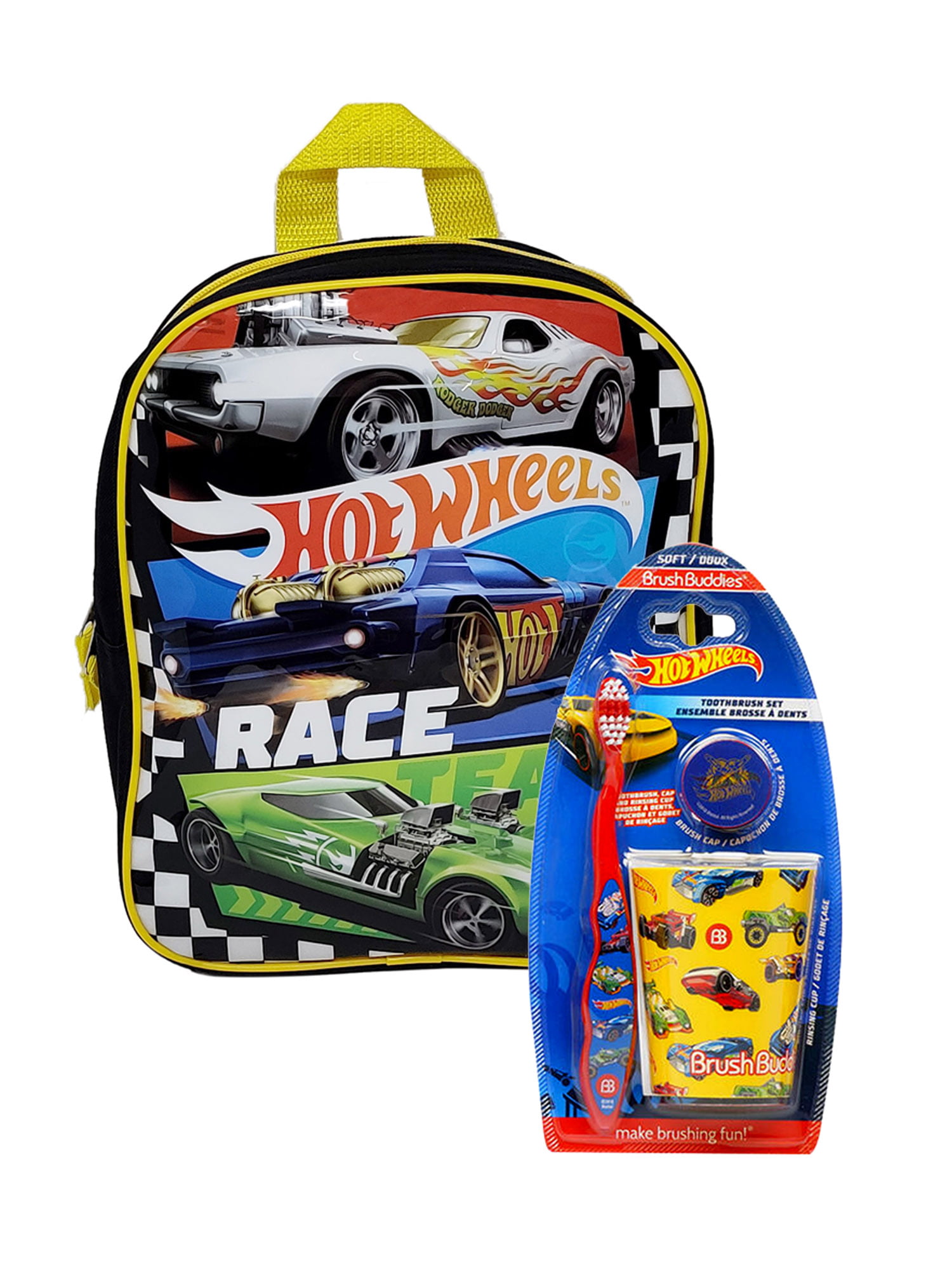 Hot Wheels School Supplies Bundle Hot Wheels Mini Toddler Preschool Backpack 11 