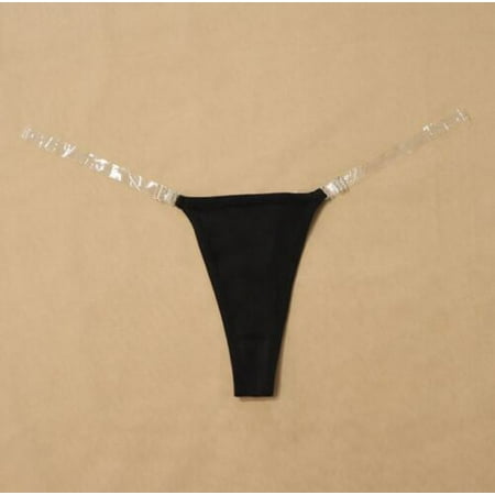 

Sexy Women Transparent Waist Strap T Back Thong G-String Panties Lingeries Brief