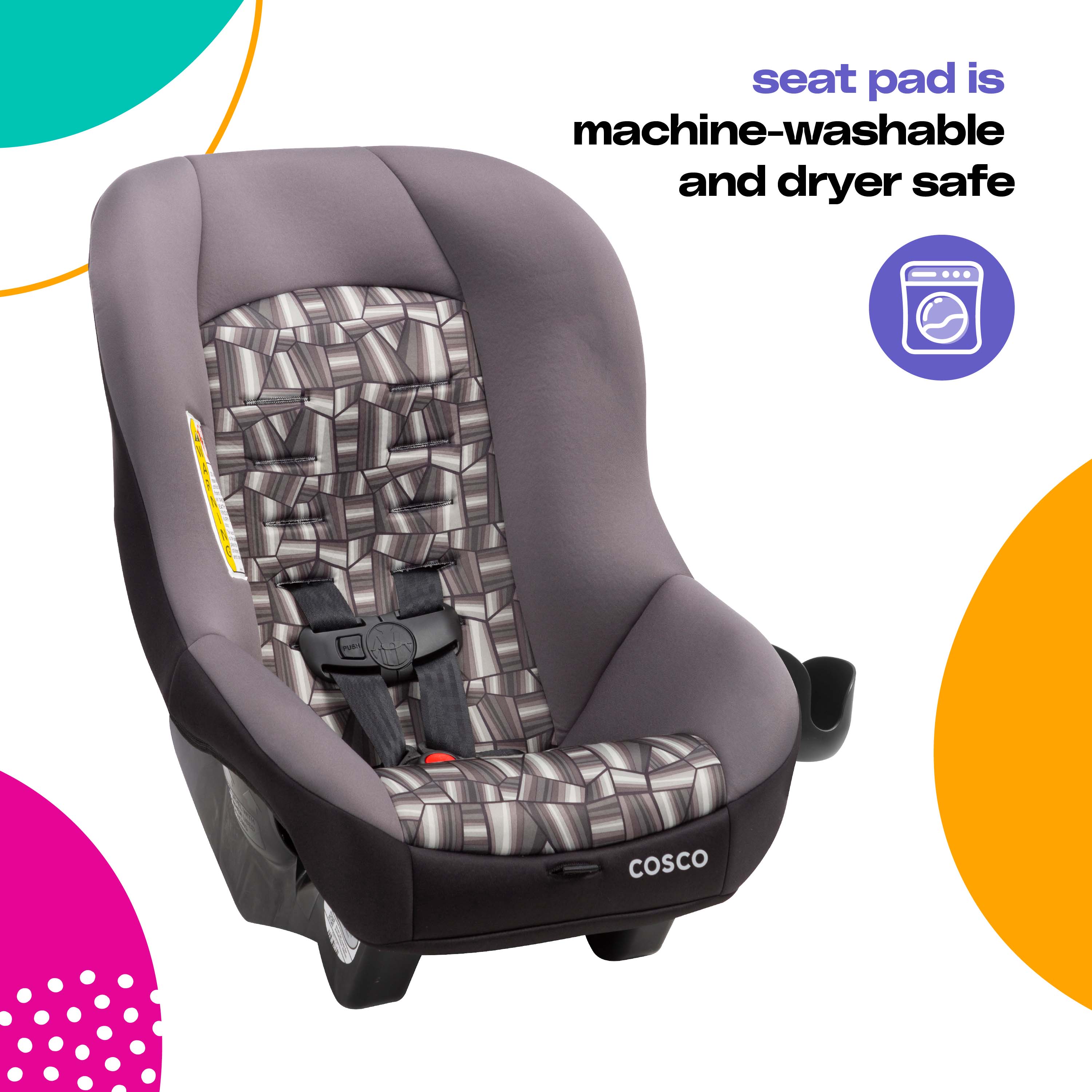 Cosco Kids Scenera NEXT Convertible Car Seat, Mimic - image 4 of 19