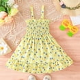 thumbnail image 3 of SILVERCELL Toddler Kids Girl Summer Dress Clothes Ruffle Strap Dress Backless Princess Sundress Playwear Outfits 4-7 Years, 3 of 6