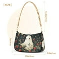thumbnail image 3 of FORMRS Womens Shoulder Bag with Chain Strap Clutch Purse Cute Tote Handbag, Happy Ghost, 3 of 7