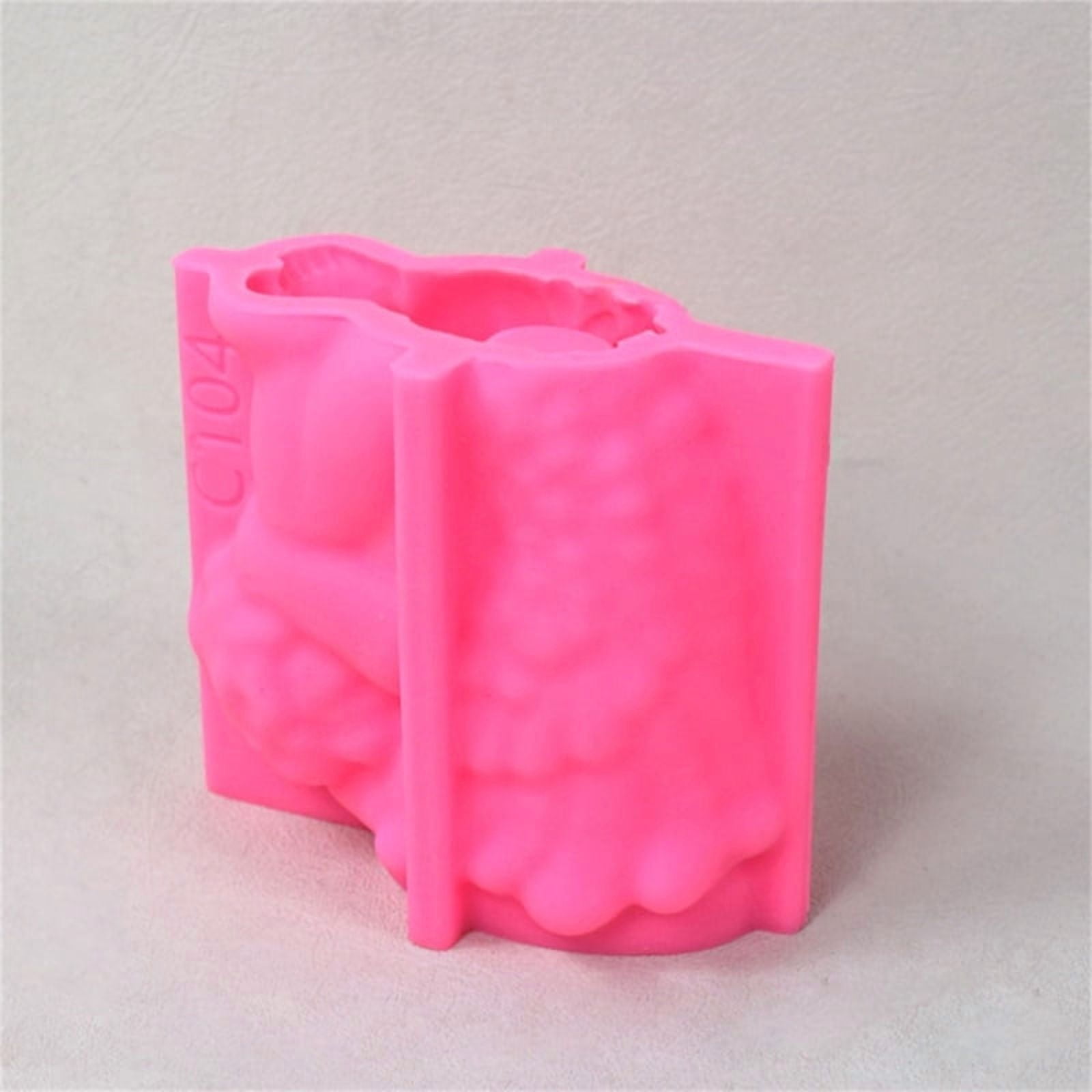 Succulent Planter Resin Mold Girl Flower Pots Silicone Molds for Home Decor