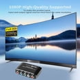 thumbnail image 3 of HEVIRGO 5 RCA Component to HDMI-compatible HDTV Audio Video Output Converter Fiber Coaxial Adapter, 3 of 8
