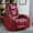 red, variant on Bonzy Home Double Power Sofa Recliner, Home Theater Seating Living Room Chair, Electric Seats - Black