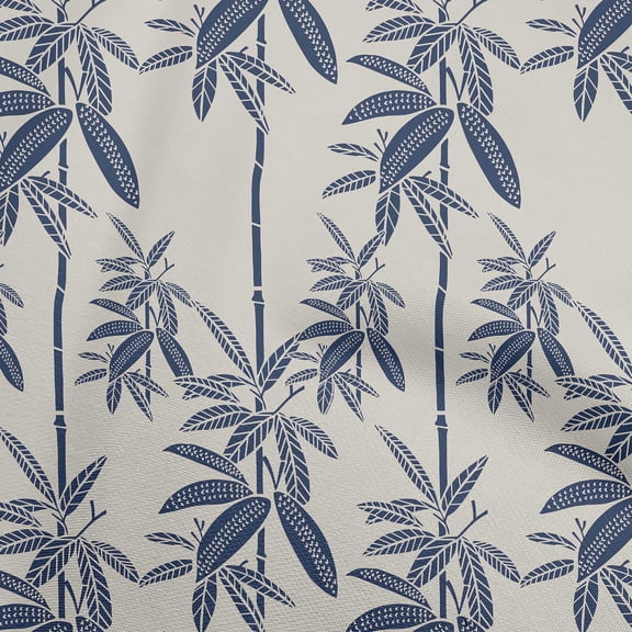 oneOone Silk Tabby Dusty Gray Fabric Tropical Palm Tree Quilting Supplies Print Sewing Fabric By The Yard 42 Inch Wide