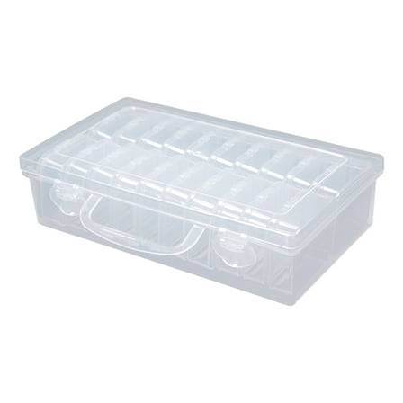 Pack of 20 Small Sturdy Plastic Containers for Jewelry Making Craft Supplies