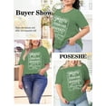 thumbnail image 3 of XCHQRTI Womens Music Plus Size Tshirt Graphic Smooth As Tennessee Whiskey Oversized Tops Short Sleeve Tshirt, 3 of 9