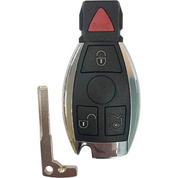 Car Key Fob Replacement for Mercedes-Benz Smart Keyless Entry Remote Control NEC BGA 2000  Years FCCID:IYZ3312, IYZDC;by Auto Key Max (Single)