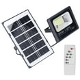 thumbnail image 4 of Foco solar para exteriores de 100 LED, IP67, resistente al agua, lámpara de pared solar con control remoto, farola para jardín de 40 W, 4 of 14