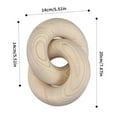 thumbnail image 2 of Living Room Decor Wood Knot  Wood Chain Link Decor  Shelf Decor  Home Decorations for Living Room  Farmhouse Coffee Table Decor, 2 of 4