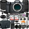 thumbnail image 1 of Canon EOS R5 Mirrorless Camera with RF24-105mm + 75-300mm Lens + Mount Adapter + 2 Pack SanDisk 128GB + ZeeTech Accessory, 1 of 9