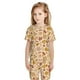 thumbnail image 5 of Balery Fall Leaves Conjunto de Pijama Infantil de Manga Corta con Estampado – Ropa de Dormir de Algodón Suave-4X-Large, 5 of 5