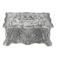 thumbnail image 2 of Metal Decorative Jewelry Box, Traditional Jewelry Casket Vintage Inspired Jewelry Holder Timeless Jewelry Armoire Nostalgic Jewelry Container Retro Themed Jewelry Case, 2 of 7