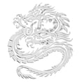 thumbnail image 1 of Shisuyan Bold Statement Sticker Nickel Alloy 1Pcs 1.7x1.3x0.04in, 1 of 9