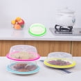 thumbnail image 5 of Oven Food Cover Plastic Microwave Bowl Splatter Lid Heat\-Resistant Heating Food Preservation Cover Kitchen Tools Green, 5 of 8
