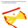 thumbnail image 3 of Unique Bargains Agility Ladder 4 Rung 2m/6.6ft with Carry Bag Speed Training, Red Yellow, 3 of 5