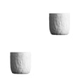thumbnail image 3 of Bewildely Velas de cerámica resistentes al calor, tazas vacías con borde , sin ángulos afilados, tarros para velas, Grassws de lujo Hierbas 2Conjunto, 3 of 6
