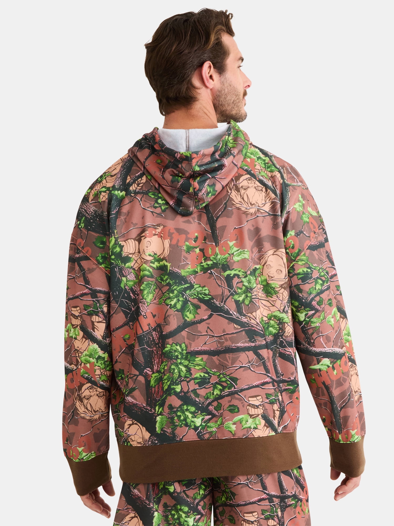 【関税・送料込】(3 colors) Camouflage contrast hoodie - 286 DGHM-JLMY Men's Camo Color Matching Hoodie Contrast Color