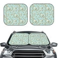 thumbnail image 2 of Sikiie Cute Honeybees Print Foldable Car Windshield Sun Visor, Car Window Sunshade Suitable for Sedan, SUV and Truck Car Accessories-Small, 2 of 6