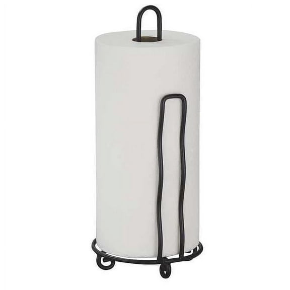 American Metalcraft Paper Towel Holder,Black THN61