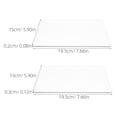 thumbnail image 2 of CTIRCHIU 2Pcs Clear Craft Embossing Pads Made from Durable Acrylic Transparent Cutting Plates for Precision, 2 of 8