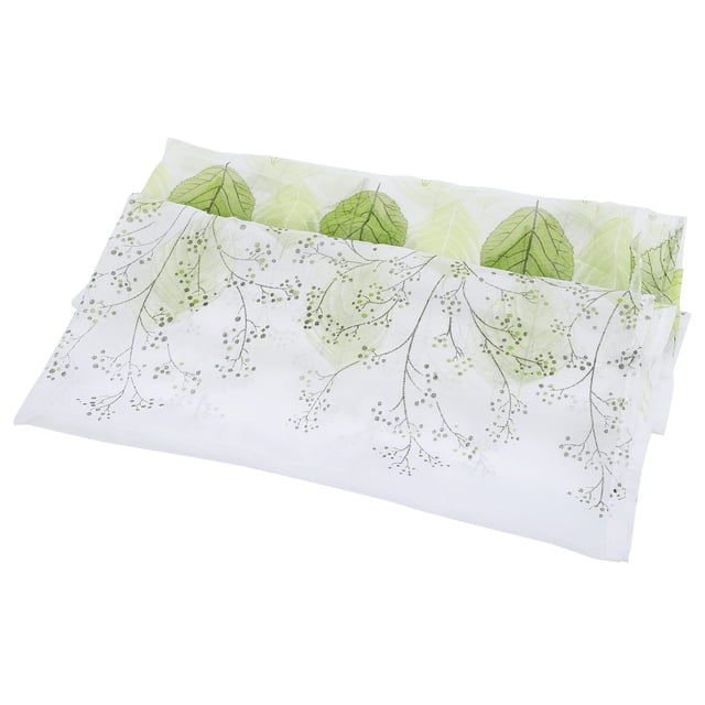 Leaf Print Curtain,Window Curtain Leaf Tree Decorative Curtain Sheer Curtain High-Intensity Output