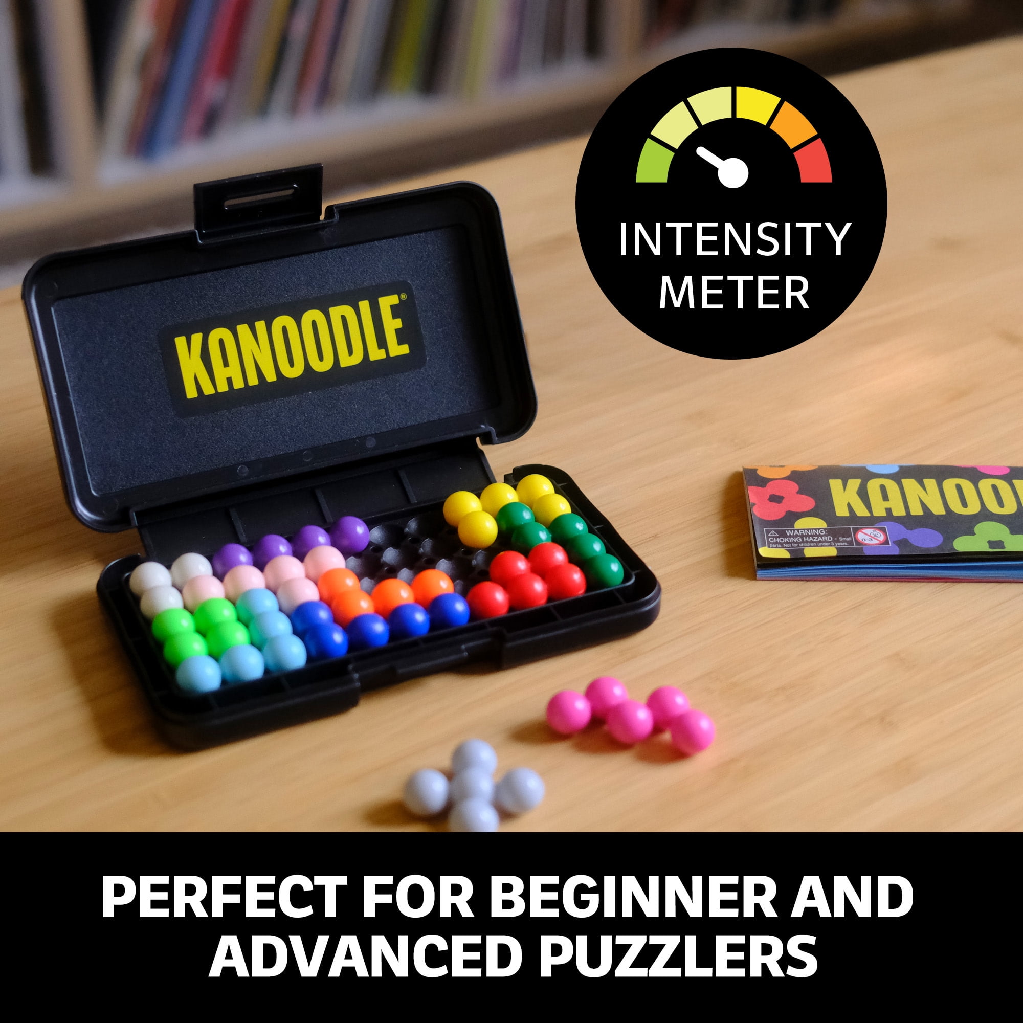 Educational Insights Kanoodle 3D Brain Teaser Puzzle Game, 228 Challenges, Ages 7+