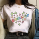thumbnail image 2 of Camiseta con estampado del regimiento Heartstopper para mujer, camisa informal de cuello redondo personalizada, nueva moda, 2 of 5