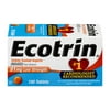 Ecotrin Low Strength Safety Coated Aspirin, NSAID, 81mg, 150 Tablets