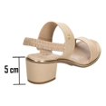 thumbnail image 3 of Sandalias Beira Rio Mujer Beige Casual Tacón beige 24.5 MX, 3 of 10