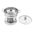 thumbnail image 6 of 4Pcs Chafing Dish Buffet Set Stainless Steel Food Warmer Chafer Complete Set Round, 6 of 12