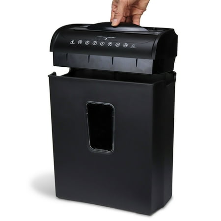 Pen Gear 6-Sheet Crosscut, Paper/Credit Card Shredder, 11.5L x 6.5W x 16H in. - missing part