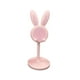 thumbnail image 1 of Soporte para teléfono celular Hugo Lindo Conejo elevable para escritorio Rosa, 1 of 10